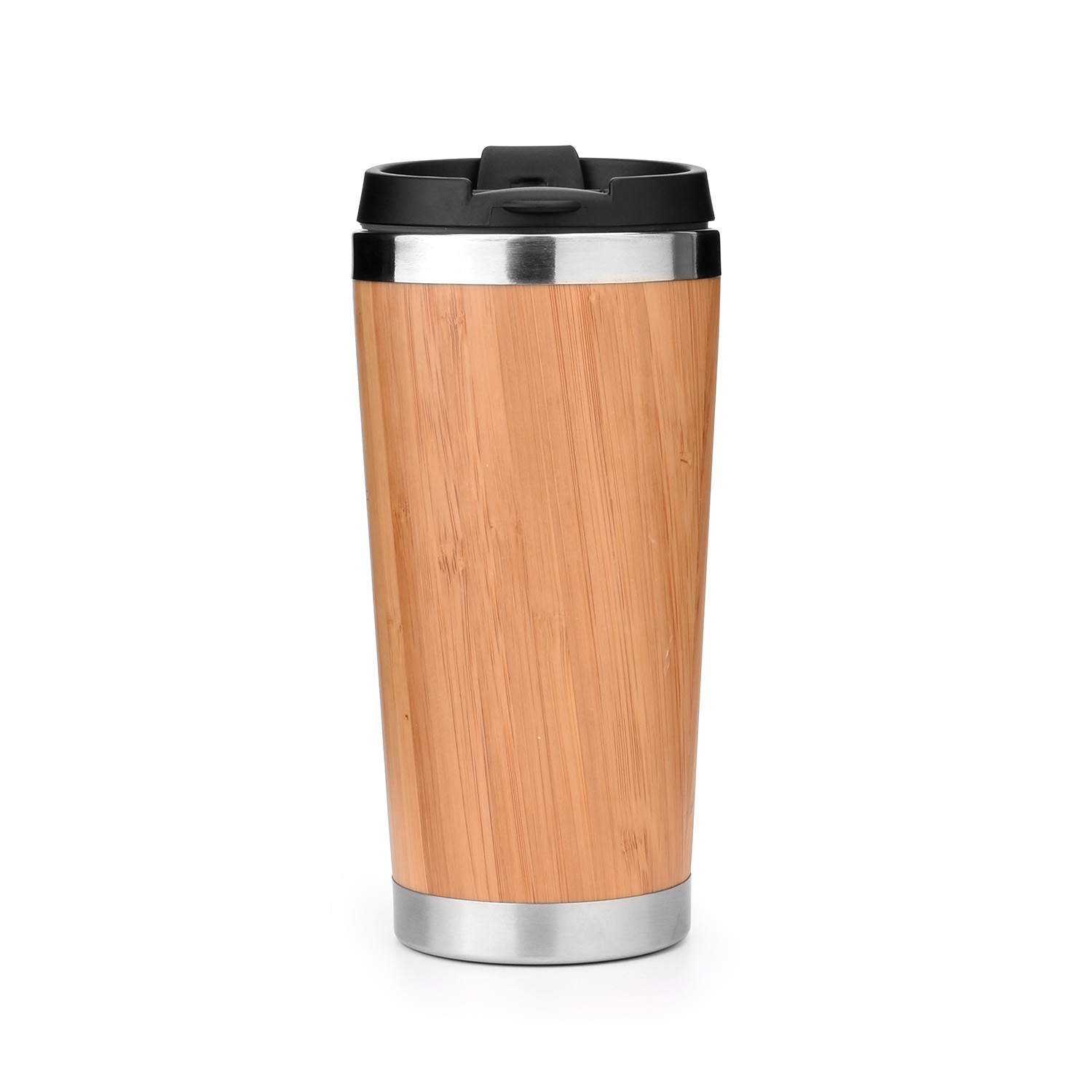 Bamboo Clad Stainless Steel Tumbler