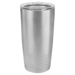 20 oz. Stainless Steel Insulated Ringneck Tumbler w/Clear Lid