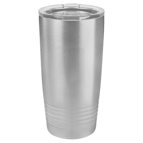 20 oz. Stainless Steel Insulated Ringneck Tumbler w/Clear Lid